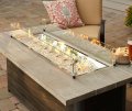 Linear Fire Pit Wind Guards