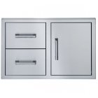 Broilmaster Single Access Door With Dual Drawers