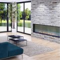 Boulevard See-Through 60 Inch Vent Free Linear Fireplace