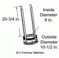 Chimney Support For 11CF Vent Pipe