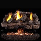 RH Peterson 18 Inch Charred Aged Split Oak with Electronic Remote