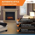 SimpliFire 36" Built-In Electric Fireplace