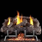 18 Inch Vent Free Charred Frontier Oak Outdoor Gas Log Set
