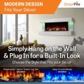 SimpliFire 50" Format Electric Fireplace