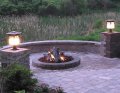 43 Inch Fire Pit Kit 400,000 BTU with Electronic Ignition