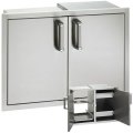 Fire Magic Premium 21" x 30" Double Door With Drawers & Trash Tray