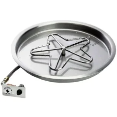 25 Inch Manual Ignition Fire Pit Kit 150,000 BTU (image for) 25 Inch Manual Ignition Fire Pit Kit 150,000 BTU