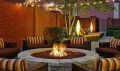 37 Inch Gas Fire Pit Kit 250,000 BTU with Electronic Ignition