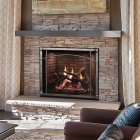 Rushmore 36 Inch TruFlame Direct Vent Fireplace