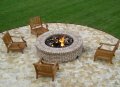 30 Inch Stainless Steel Gas Fire Pit Ring Kit