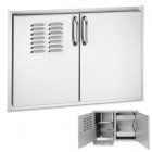 Fire Magic Select 21" X 30" Double Door With Drawers & Trash Tray