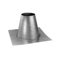 Flat Roof Flashing For 4" X 6-5/8" Direct Vent Pipe