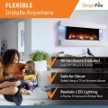 SimpliFire 50" Format Electric Fireplace