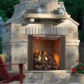 42" Castlewood Outdoor Wood Burning Fireplace