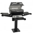 Broilmaster Premium P3X Grill With Patio Post & Shelves