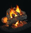 Real Fyre Golden Oak See-Thru Vented Log Set