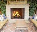 Superior 50" Large Outdoor Wood Fireplace