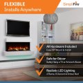SimpliFire 43" Format Electric Fireplace