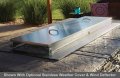 Carol Rose Outdoor Linear Fire Pit