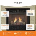 Symphony 32 Inch Vent-Free Fireplace