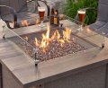 Square Fire Pit Wind Guards