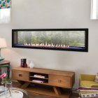 Boulevard See-Through 60 Inch Vent Free Linear Fireplace