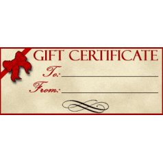 Gift Certificates