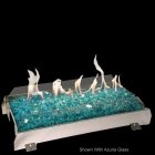18 Inch See-Thru Contemporary Vent Free Glass Burner