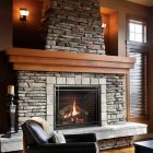 Rushmore 50 Inch TruFlame Direct Vent Fireplace