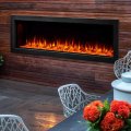 SimpliFire 55" Forum Outdoor Electric Fireplace