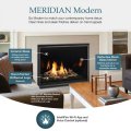 Meridian Modern 42" Direct Vent Fireplace by Majestic