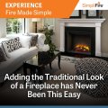 SimpliFire 36" Built-In Electric Fireplace