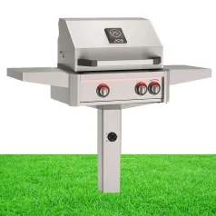 American Outdoor Grill In-Ground With Rotisserie & Lights (image for) American Outdoor Grill In-Ground With Rotisserie & Lights