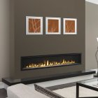 Echelon II 72" Wide View Fireplace by Majestic