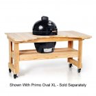 Cypress Table For Primo Oval XL Grill