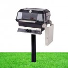MHP JNR Series In-Ground Post Mount Natural Gas Grill
