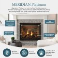 Meridian Platinum 36" Direct Vent Fireplace by Majestic