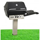 Broilmaster Premium P3X In-Ground Post Grill With Side Shelf
