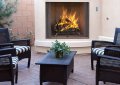 50" Outdoor Real Masonry Wood Fireplace