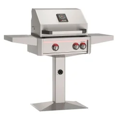 American Outdoor Grill Post Mounted With Rotisserie & Lights (image for) American Outdoor Grill Post Mounted With Rotisserie & Lights
