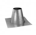 Flat Roof Flashing For 5" X 8" Direct Vent Pipe