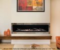 Boulevard 72 Inch Vent Free Linear Fireplace