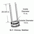 Chimney Support Stabilizer For SL11 Series Vent Pipe