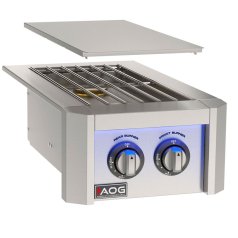 American Outdoor Grill Built-In Double Side Burner With Lights (image for) American Outdoor Grill Built-In Double Side Burner With Lights