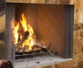 Superior 50" Large Outdoor Wood Fireplace