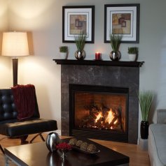 Tahoe Luxury 36 Inch Direct Vent Fireplace (image for) Tahoe Luxury 36 Inch Direct Vent Fireplace