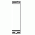 36" Section Of SLP Series Direct Vent Pipe