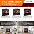 SimpliFire Inception Electric Fireplace