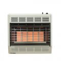 Empire Vent Free Infrared Gas Space Heater 30,000 BTU With Thermostat