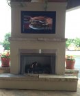 36" Outdoor Gas Fireplace System
